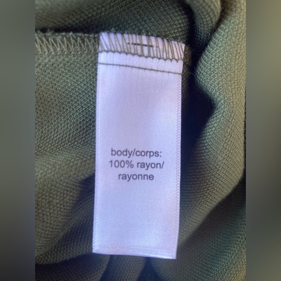 XS ruffled front anorak jacket Maurices army, green light weight zip up coat - Picture 9 of 10